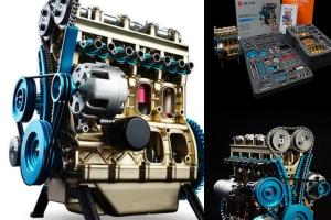 Teching 1:24 Four-Cylinder Engine Kit