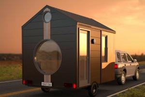Zen Den Tiny Om: Gorgeous Tiny Studio/Office On Wheels