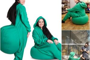Bean Bag Onesie