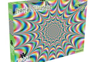 Fractal Illusions: 1000-Piece Optical Illusion Jigsaw Puzzle