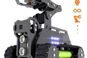 Adeept RaspTank WiFi Raspberry Pi Robot Tank with 4DOF Arm