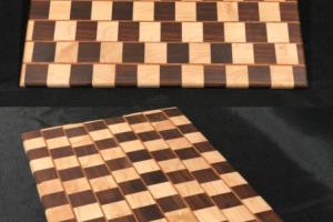 Optical Illusion Cutting Board