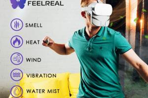 Feelreal VR Mask with Heat, Smell, Wind, Vibration Effects