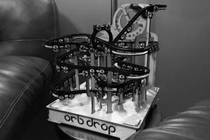 orb drop: DIY Marble Run Track