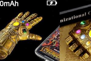 MARVEL Infinity Gauntlet Power Bank for Smartphones & Tablets