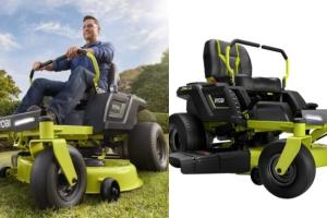 RYOBI Electric Zero Turn Riding Mower