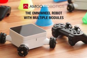 Amigo One: Modular Coding Robot with Omni Wheels