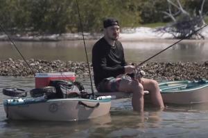 Outbound GT Kick Boat & Kayak Hybrid Watercraft