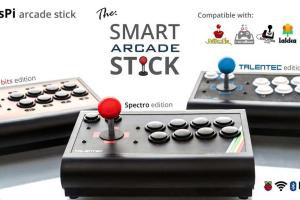 TALENTEC Arcade Stick with Raspberry Pi 3 B+