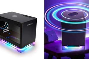 InWin A1 Plus Mini ITX PC Case with Wireless Phone Charger