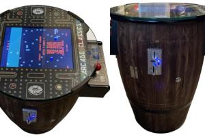 Barrel Arcade Machine for Your Game Room