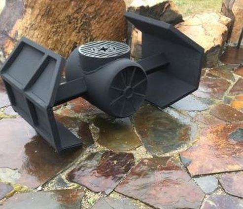 Star Wars Tie Fighter Fire Pit