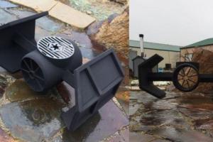 Star Wars Tie Fighter Fire Pit