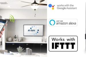 Ai-Sync Turns Your Ceiling Fan Smart, Works with Alexa