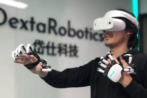 Dexmo Enterprise Force Feedback Gloves for VR, Robots