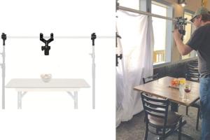 Glide Gear OH 75 Overhead Camera Rig for Food Photography