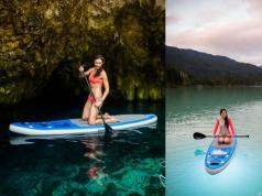 The Vision Board: Inflatable Paddleboard with Underwater Viewing Window