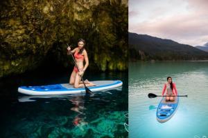 The Vision Board: Inflatable Paddleboard with Underwater Viewing Window