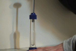 Fire Syringe Physics Toy