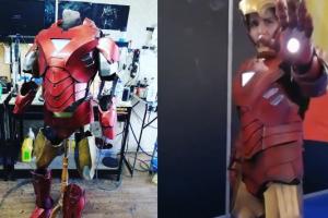 Motorized Iron Man Armor Cosplay Suit