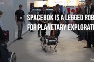 SpaceBok Planetary Exploration Robot Can Jump 2m in Lunar Gravity