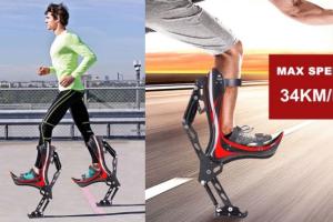 These Bionic Kangaroo Shoes Let You Run at Max Speed of 34km/h