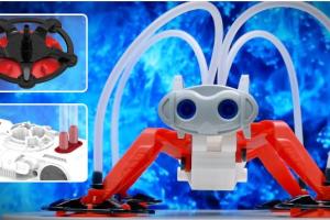 Air Walker: 4 Legged STEM Bot