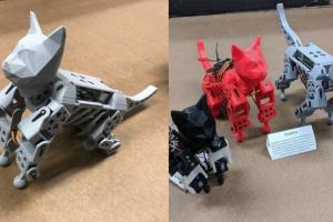 SmallKat: 16 DOF 3D Printed Robot Cat