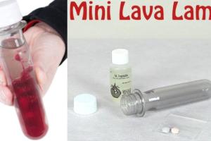 Mini Lava Lamp – DIY Science Kit