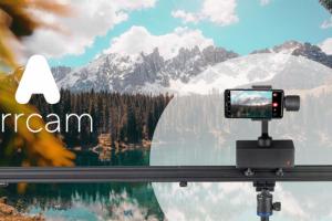 ARRCAM Motorized Smartphone Slider + Stabilizing Gimbal