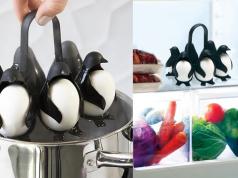 Egguins: Penguin Shaped Egg Holder