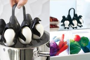 Egguins: Penguin Shaped Egg Holder