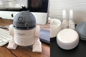 3D Printed Star Wars R2D2 for Amazon Echo Dot