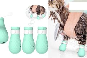 Yult Anti-Scratch Cat Boots for Bathing, Medication, Grooming