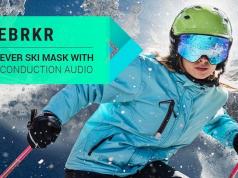 IceBRKR Ski Mask with Bone Conduction & Bluetooth 5.0 Intercom