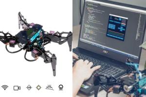Adeept DarkPaw Quadruped Crawling Robot for Raspberry Pi with Python Code