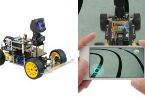 XiaoR Geek Donkey Car: Raspberry Pi Robot with TensorFlow Machine Learning, Python