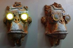 MechMonkey Lantern: Steampunk Gorilla Lamp