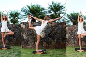 Blue Planet Balance Surfer: Standing Desk & Fitness Balance Board