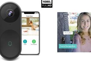 NETVUE Doorbell Camera with AI Face Recognition, Voice Interaction