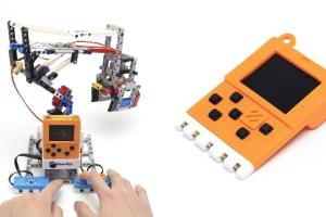 KittenBot Meowbit: Codable Console for MakeCode Arcade & Python