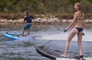 Lampuga Air Electric Surfboard with 50 km/h Speed