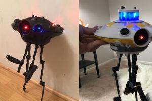 3D Printed ID10 Seeker Droid Kit for Star Wars Fans