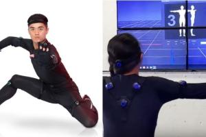 Perception Neuron Motion Capture Suit for VR Simulation