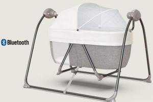 C-Qing App Connected Electric Baby Cradle