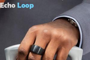 Echo Loop: Titanium Smart Ring with Alexa