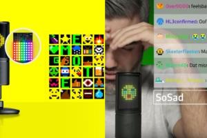 Razer Seiren Emote Streaming Mic with Emoticons