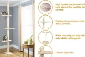 Floor to Ceiling Cat Scratcher