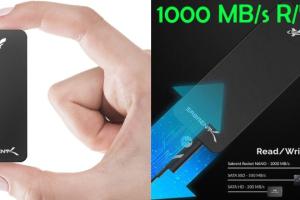 Sabrent Rocket Nano 2TB USB 3.2 External SSD with Aluminum Shell