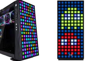 InWin 309 Mid Tower PC Case with 144-LED RGB Front Panel